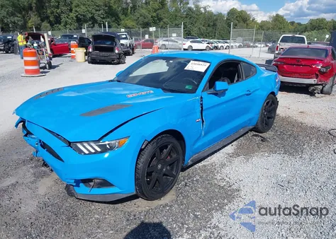 2017 Ford Mustang Gt Premium из США, поврежденный, VIN 1FA6P8CF1H5256494